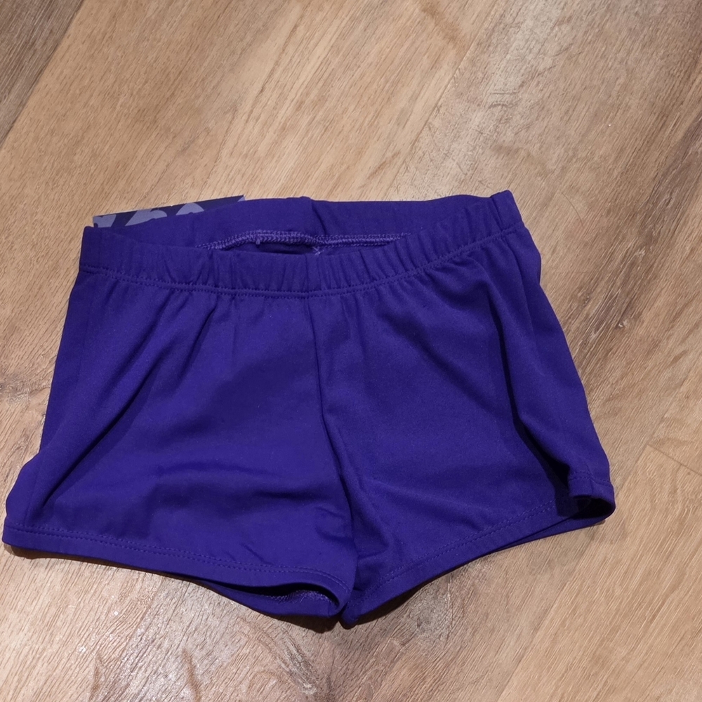 Capezio Royal Purple Team Basics Shorts - S (032)